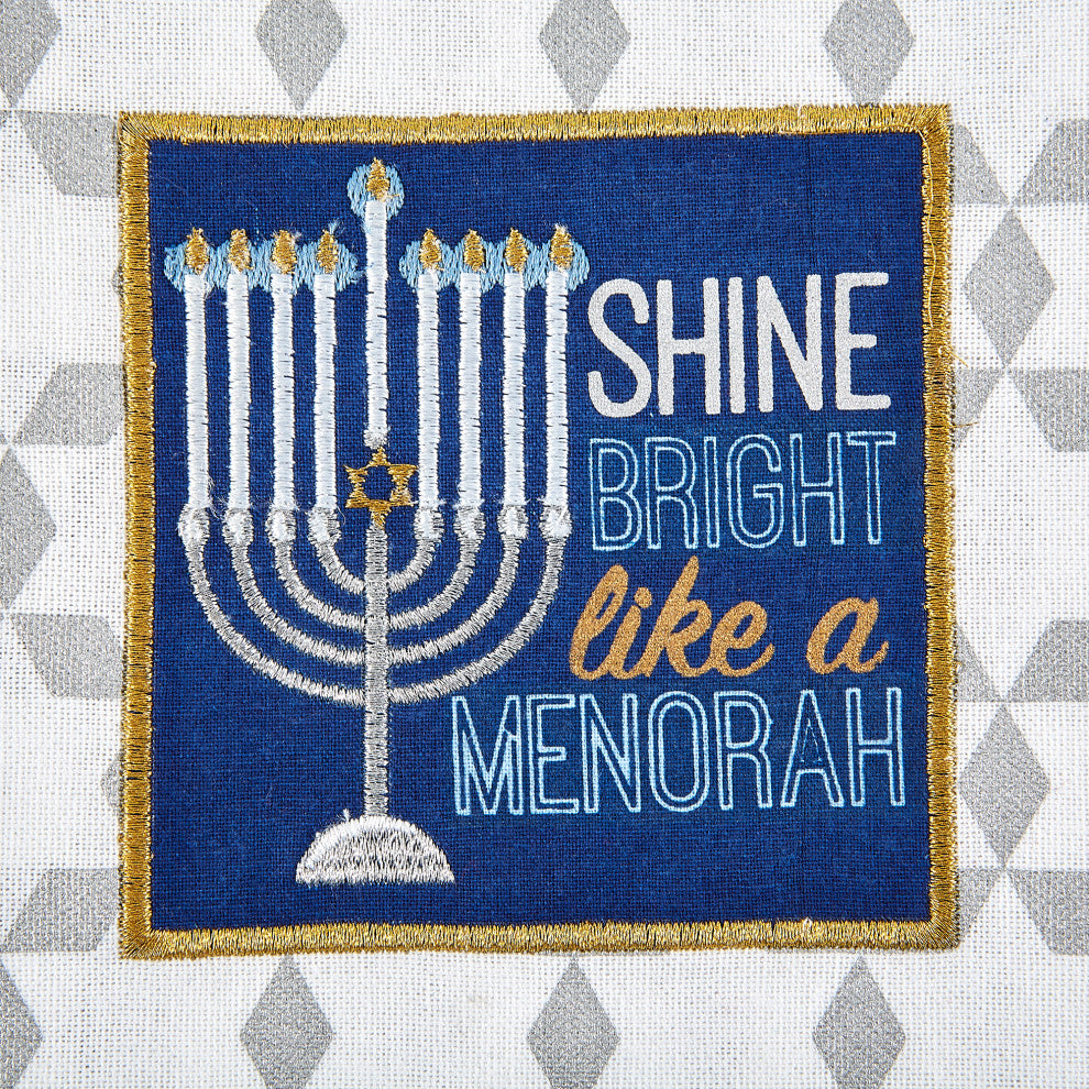 Asst Hanukkah Dishtowel, Set Of 3