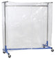 Cover - Clear Vinyl w/ Zipper - 60"H - 64"L - for 5ft Z-Rack Clear, 60"h - 64"l