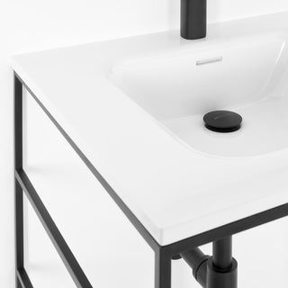 C2 30" Single Bathroom Vanity Set With Mirror