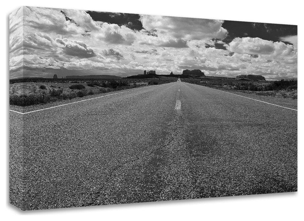 "Monument Valley Road" by Tim Oldford, Print on Canvas, 18"x14"