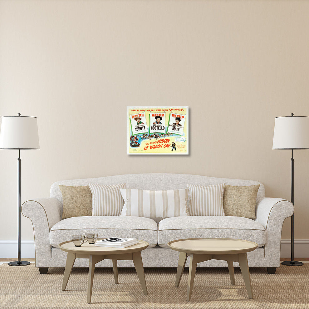 Abbott and Costello, The Wistful Widow Of Wagon Gap, 30x23