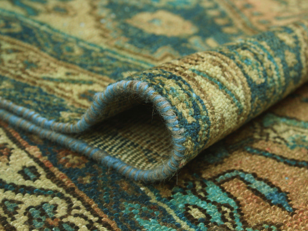 Semi-Antique Azita Lt. Brown Runner