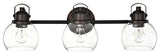 CHLOE Lighting Janice Contemporary 3-Light Rubbed Bronze Bath Vanity Fixture