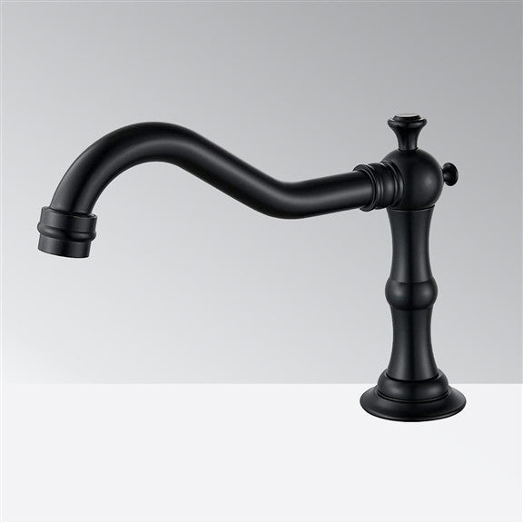 Fontana Commercial Architectural Touchless Sensor Faucet Matte Black