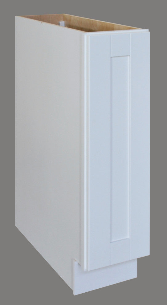 Shaker Hill Series Single Door Kitchen Base Cabinet 9" for Trays