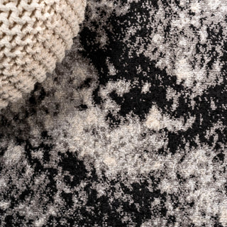 Dune Modern Abstract Area Rug, Cream/Gray, 3x5