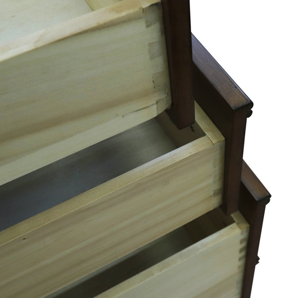 48" Single Sink Vanity, Walnut Finish - Cabinet Only