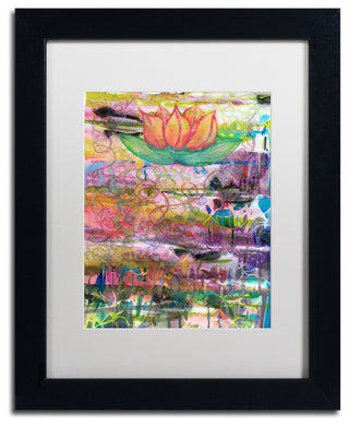 Lauren Moss 'Path to Enlightenment' Art, Black Frame, White Matte, 11"x14"