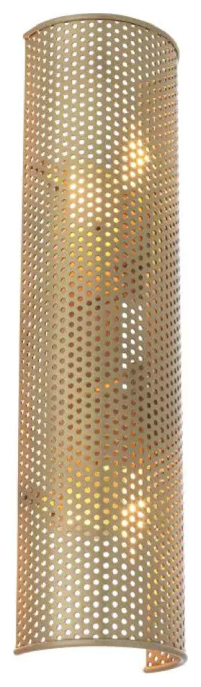 Antique Brass Finish Bold Geometric Wall Lamp L | Eichholtz Morrison