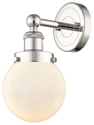 Innovations Beacon 1 6.5" Sconce Polished Nickel