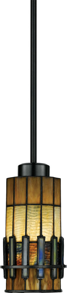 Quoizel TF489P01VB One Light Mini Pendant Chastain Vintage Bronze