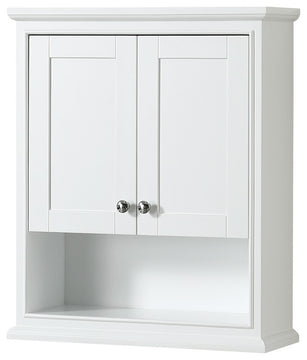 Deborah Over-the-Toilet Wall-Mounted Storage Cabinet in White