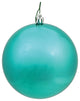 4.75" Seafoam Shiny Ball Uv Drilled 4/Bg