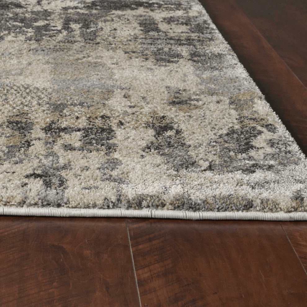 7' X 9'  Polypropylene Natural Area Rug