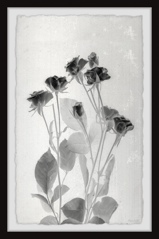 "Earth Blooms in Flower" Framed Painting Print, 8x12
