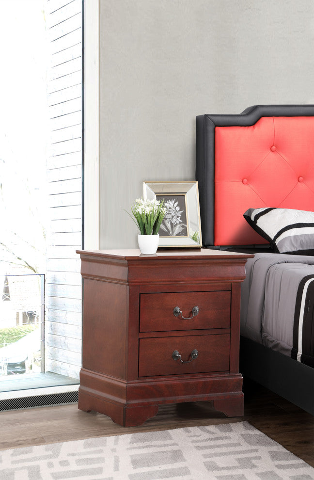 Napa Nightstand, Cherry