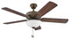 Hinkley Metro 52" LED Indoor Dual Mount Ceiling Fan, Metallic Matte Bronze