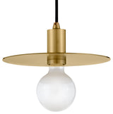 Lark 83887 Lulu 10"W Mini Pendant - Lacquered Brass