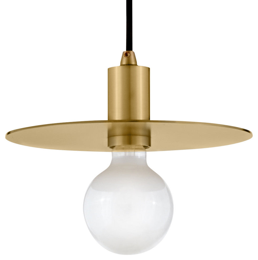 Lark 83887 Lulu 10"W Mini Pendant - Lacquered Brass