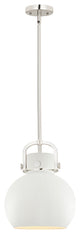 Innovations Lighting 710-1S-PN-M710-10W-LED Sphere 1 Light 10" Mini Pendant