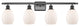 Eaton 3-Light Bath Vanity-Light, Oil Rubbed Bronze, Matte White