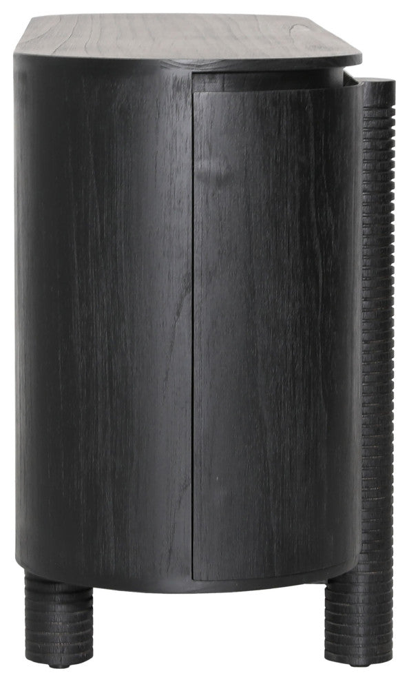 Starlight 63" Wide Sideboard, Black