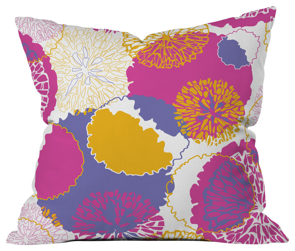 Karen Harris Brandywine Falls Merlot Incarnation Outdoor Throw Pillow