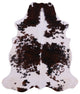 6' 7" X 5' 8" Natural Cowhide Rug C1562