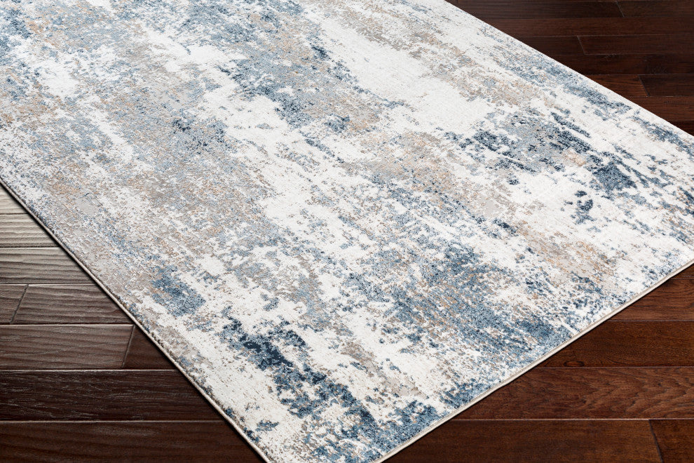 Allegro ALG-2307 Modern Blue 9'2"x12' Area Rug