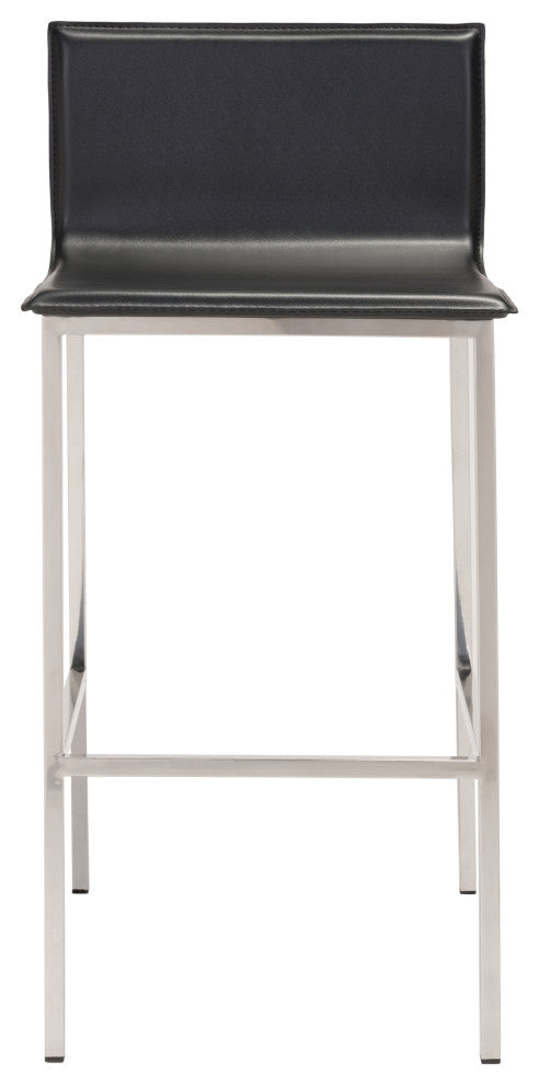 Marina Barstool, Set of 2 Black
