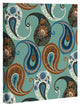 Deny Designs Pimlada Phuapradit Teal Floral Paislys Art Canvas