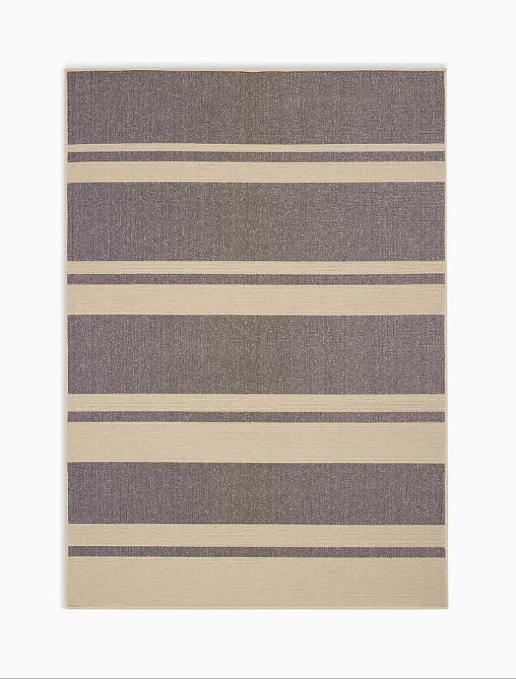 Calvin Klein San Diego Beige/Black Area Rug By Nourison, 5'x7'