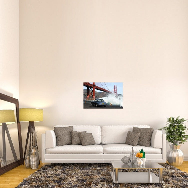 "Under the Golden Gate Bridge, San Francisco" Canvas by Gasoline Images, 36x24"