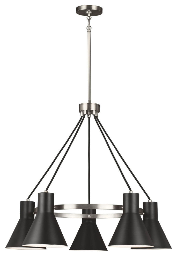 Generation Lighting 3141305 Towner 5 Light 29"W Chandelier - Brushed Nickel