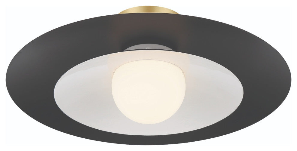 Welsh 1 Light LED 18" Sconce, Black