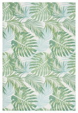 Safavieh Barbados Collection Indoor-Outdoor BAR592 Rug, Green/Teal, 3'3"x5'3"