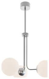 Metropolitan 27" LED Pendant, Satin Nickel