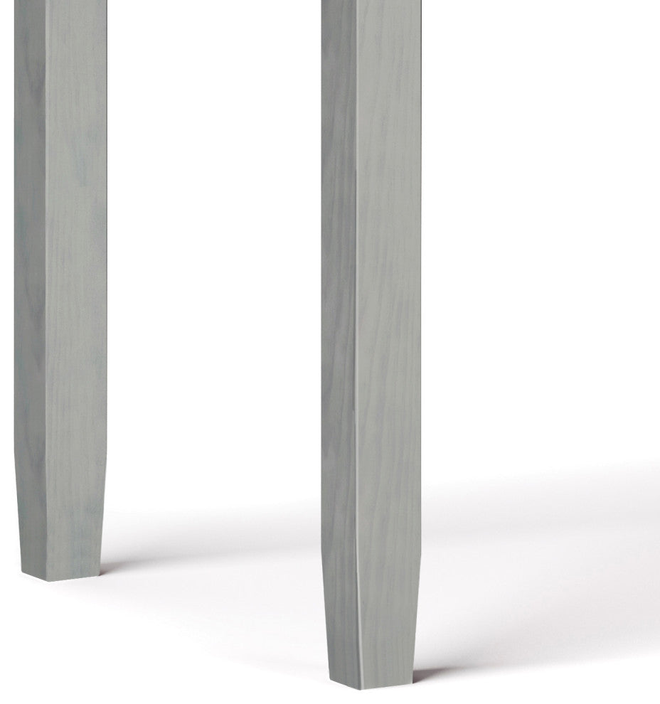 Warm Shaker SOLID WOOD Desk, Fog Grey