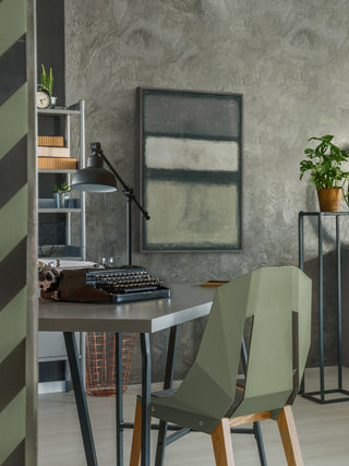 "Direct Influence" Floater Framed Painting Print on Canvas, 12x18