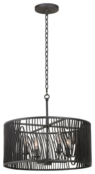 Morre 21x18" 4-Light Transitional Large Pendants by Kalco