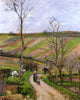 Camille Pissarro Route du Fond de l'Hermitage Pontoise Wall Decal