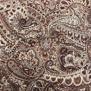 Paisley Suede 4 Piece Pillow Shell Set, Purple Ash, 20"x20"
