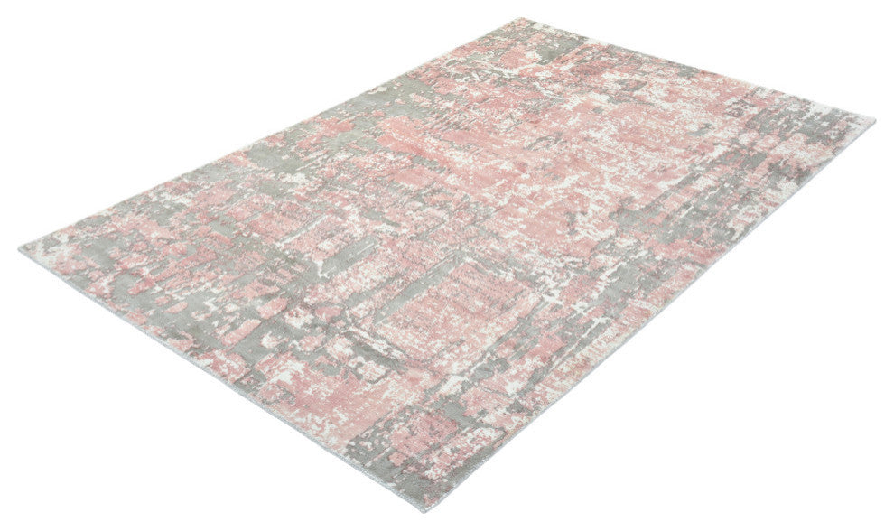 Blush, Handmade Area Rug 3' 0" x 5' 0", 8 X 10