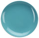 8" Salad Dessert Plate, White, Set of 4, Turquoise