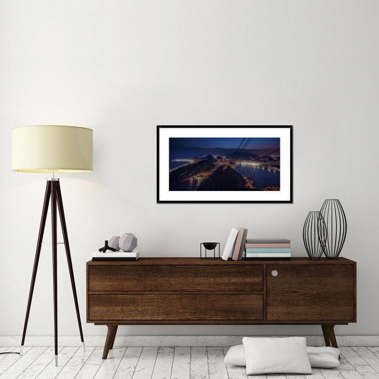 "Spread" Framed Digital Print by Adhemar Duro, 44x26"