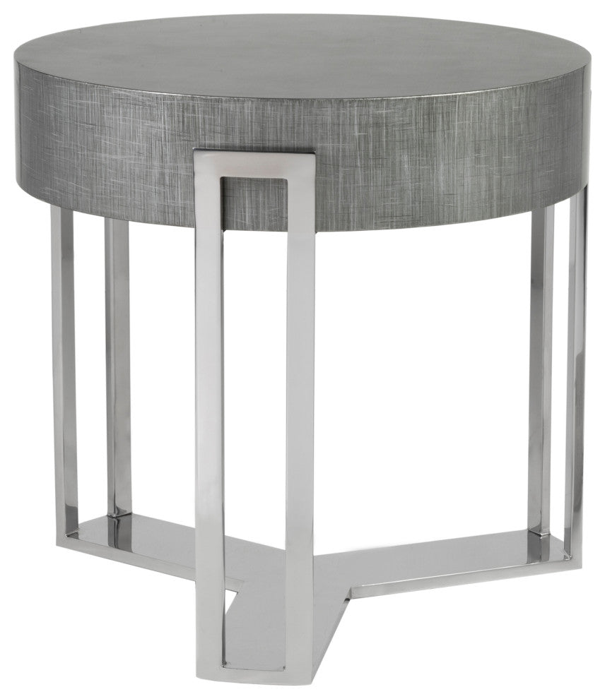 Iridium Round End Table