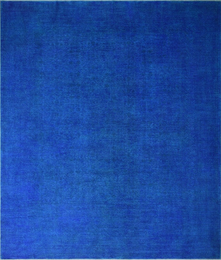 Overdyed Jolie Blue Rug 11''11"x14''8"