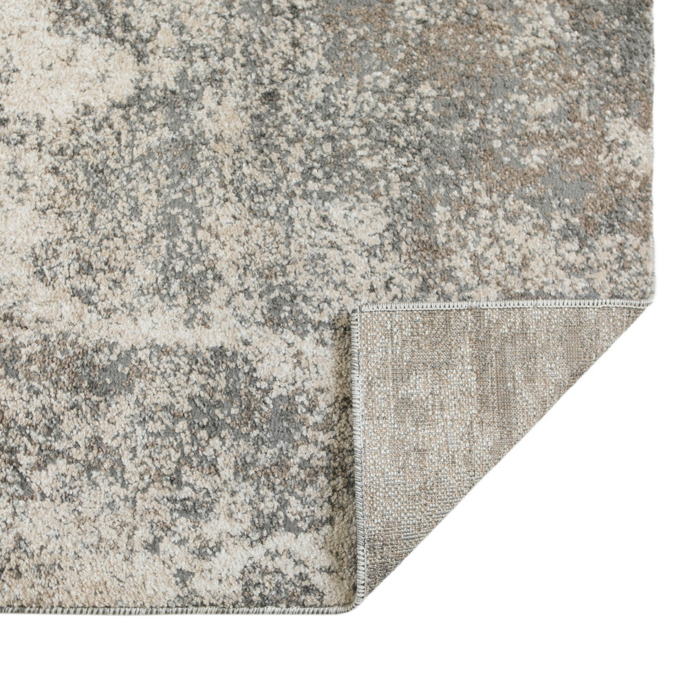 Yasmin Acy Area Rug, Gray, 9' x 13', Abstract