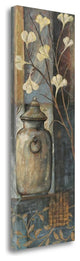"Jar With Flowers I" By Jo Moulton, Giclee Print on Gallery Wrap Canvas