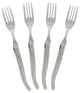 Laguiole Connoisseur Stainless Steel Steak Forks, Set Of 4